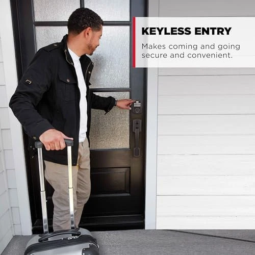 HomeConnect 620 Z-Wave Long Range Enabled Keypad Smart Lock — Smart Lock, Kwikset