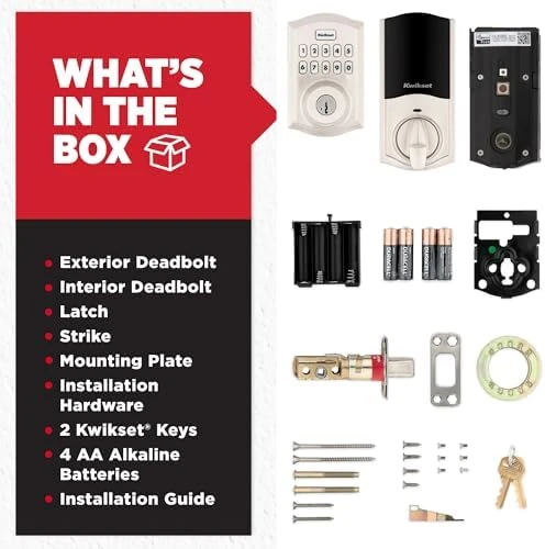 HomeConnect 620 Z-Wave Long Range Enabled Keypad Smart Lock — Smart Lock, Kwikset