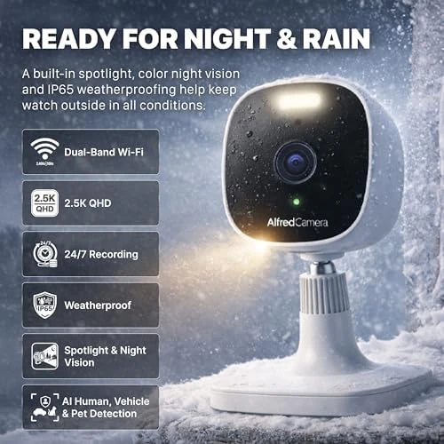Plus 2 Smart Home Security Camera 2.5K — Security Camera, AlfredCamera