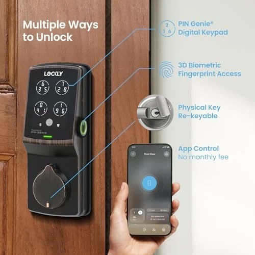 Secure Pro Smart Deadbolt — Smart Lock, Lockly