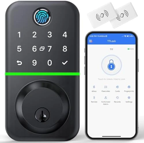 Smart Door Lock Deadbolt with Keypad — Smart Lock, KUCACCI