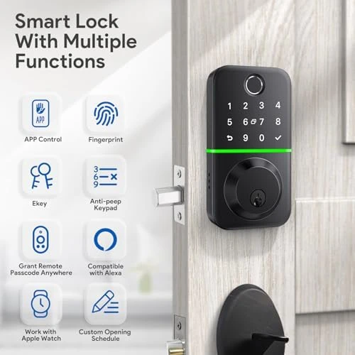 Smart Door Lock Deadbolt with Keypad — Smart Lock, KUCACCI