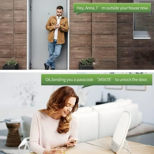 Smart Door Lock, Heavy Duty 5 in 1 Keyless Entry Door Lock — Smart Lock, HARFO