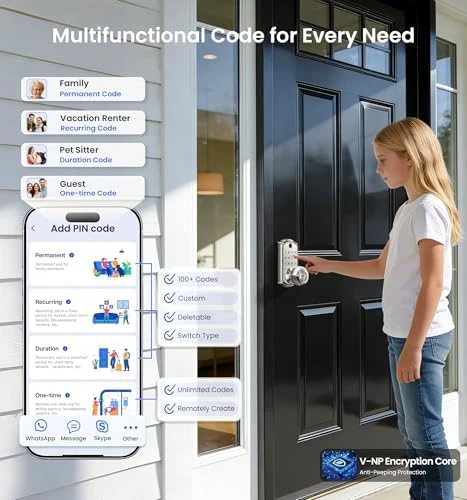 Smart Knob Handle Lock — Smart Lock, Veise