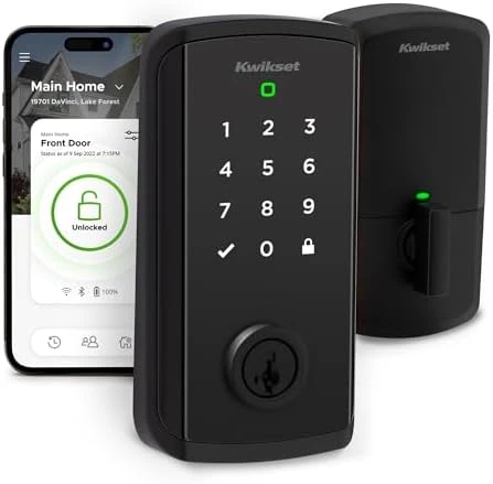 Smart Lock Keyless Entry Deadbolt — Smart Lock, Kwikset