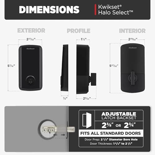 Smart Lock Keyless Entry Deadbolt — Smart Lock, Kwikset