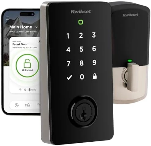 Smart Lock Keyless Entry Deadbolt — Smart Lock, Kwikset