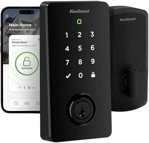 Smart Lock Keyless Entry Deadbolt — Smart Lock, Kwikset