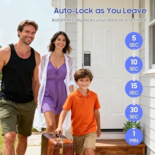 Smart Lock Keyless Entry Door Lock — Smart Lock, Cozyego