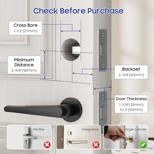 Smart Lock Keyless Entry Door Lock — Smart Lock, Cozyego