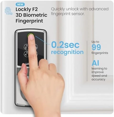 Smart Lock with Built-in Wi-Fi — Smart Lock, Lockly