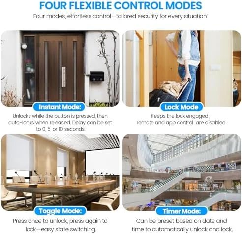 Smart Magnetic Lock Door Kit — Smart Lock, Zuomeng