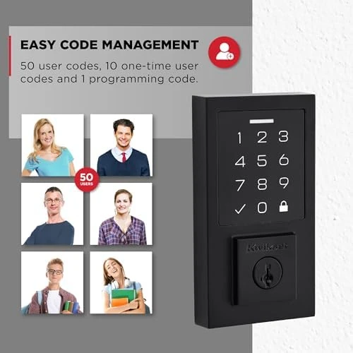 SmartCode 270 Touchpad Deadbolt Lock — Smart Lock, Kwikset