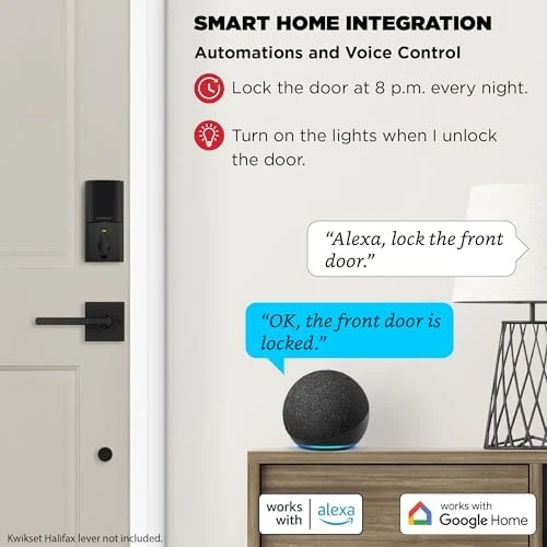 Touch Fingerprint Wi-Fi Smart Lock, Keyless Entry Door Deadbolt — Smart Lock, Kwikset