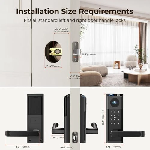 Video Smart Lock with Camera & Doorbell — Smart Lock, Camcamp