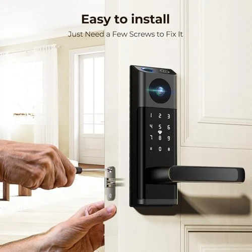 Video Smart Lock with Camera & Doorbell — Smart Lock, Camcamp
