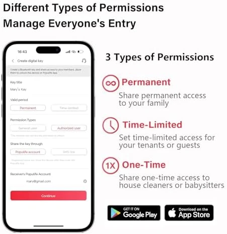 WiFi Lock Box for Outside with Gateway — Smart Lock, Populife
