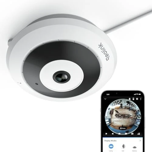 WiFi Security Fisheye Camera — Security Camera, Reolink