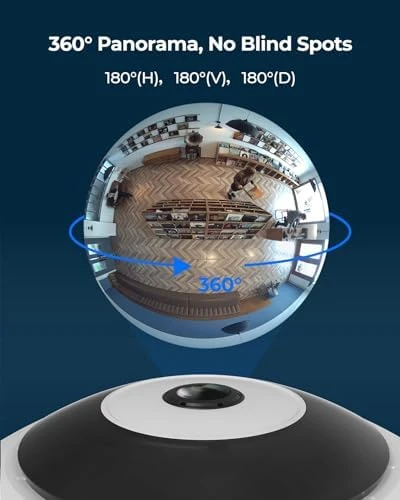 WiFi Security Fisheye Camera — Security Camera, Reolink