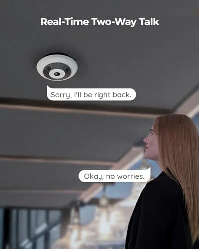 WiFi Security Fisheye Camera — Security Camera, Reolink