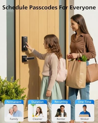 WiFi Smart Door Lock with Handle — Smart Lock, Philips