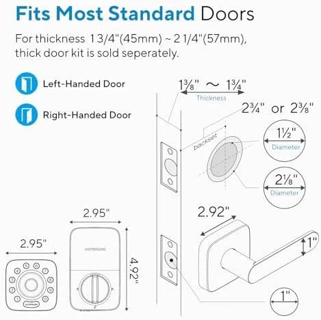 WiFi Smart Lock with Handle — Smart Lock, ULTRALOQ