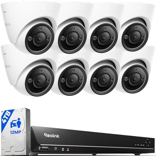 12MP PoE Security Camera System — Security Camera, Reolink