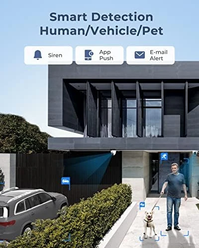 12MP PoE Security Camera System — Security Camera, Reolink