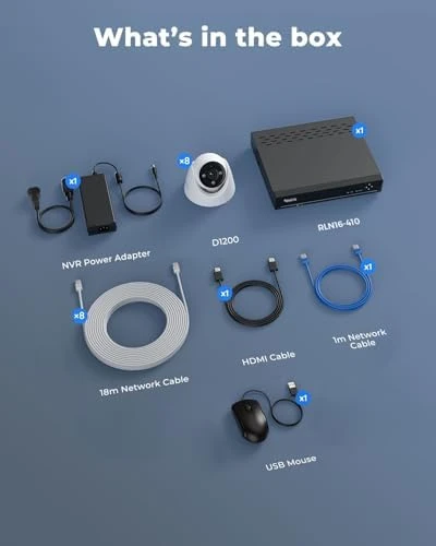 12MP PoE Security Camera System — Security Camera, Reolink