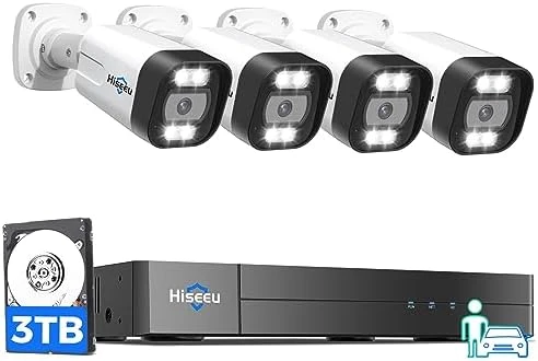 4K PoE Security Camera System 8MP — Security Camera, Hiseeu