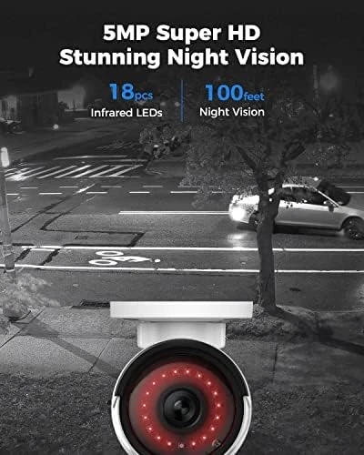 8CH 5MP Security Camera System — Security Camera, Reolink