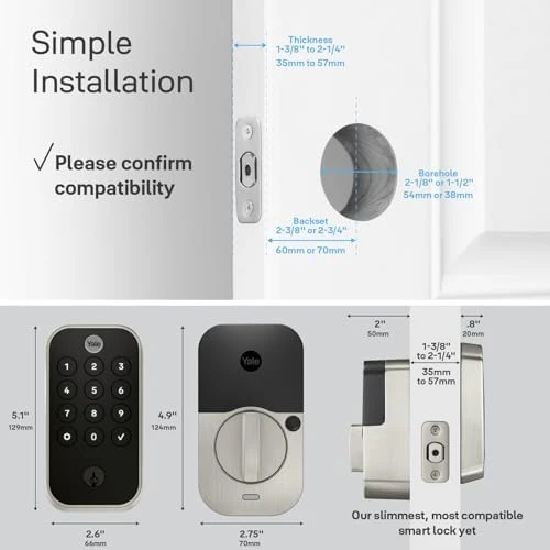 Assure Lock 2 Touch Deadbolt — Smart Lock, Yale
