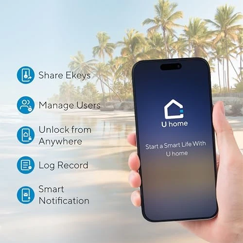 Bolt Fingerprint Smart Lock with Handle — Smart Lock, ULTRALOQ