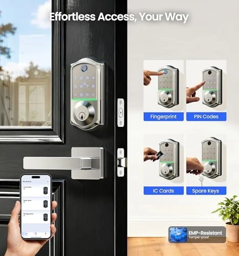Fingerprint Smart Lock for Front Door — Smart Lock, Veise