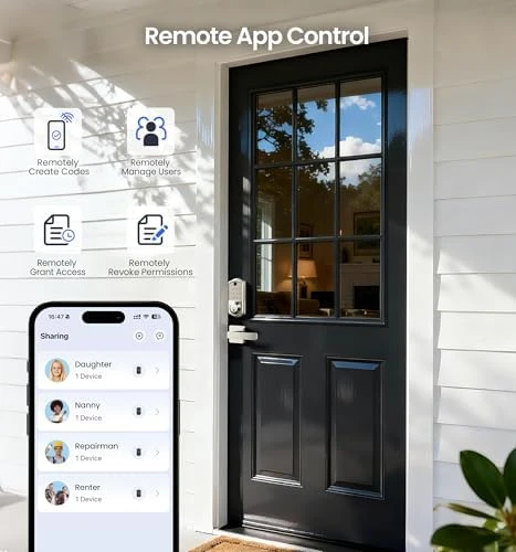 Fingerprint Smart Lock for Front Door — Smart Lock, Veise