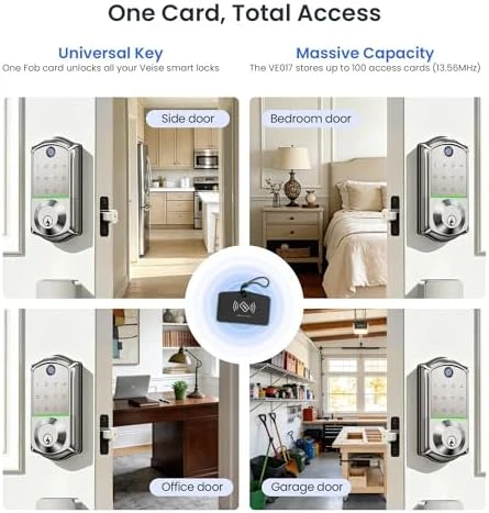 Fingerprint Smart Lock for Front Door — Smart Lock, Veise