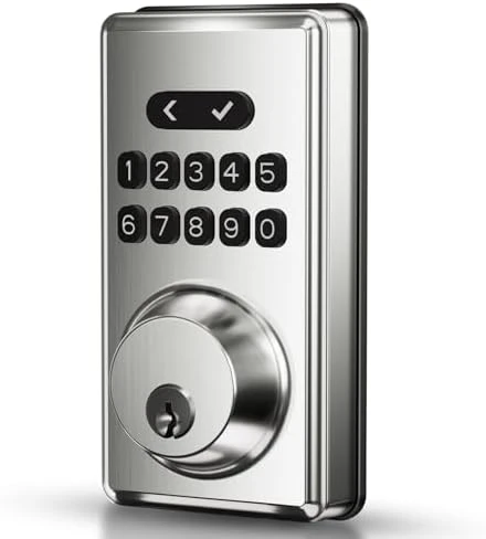 Keyless Entry Door Lock Deadbolt with Keypad — Smart Lock, MOUSETRO