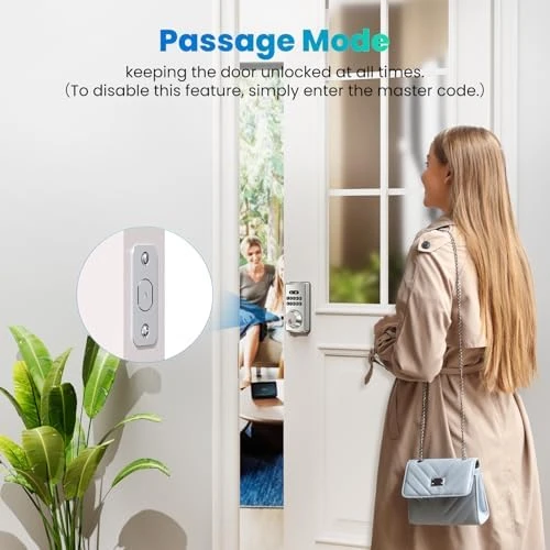 Keyless Entry Door Lock Deadbolt with Keypad — Smart Lock, MOUSETRO