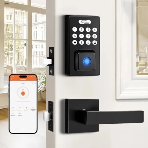 Keyless Entry Door Lock with Handle — Smart Lock, Probrico