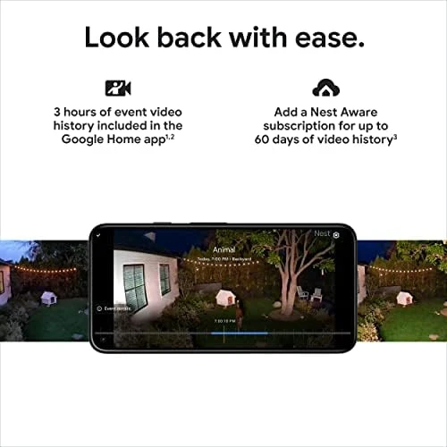 Nest Cam with Floodlight — Security Camera, Google