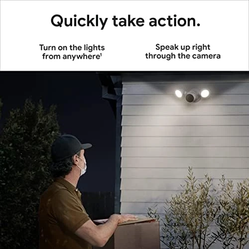 Nest Cam with Floodlight — Security Camera, Google