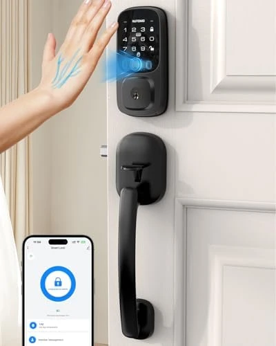 Palm Vein Smart Lock with Handle Set — Smart Lock, NUTOMO
