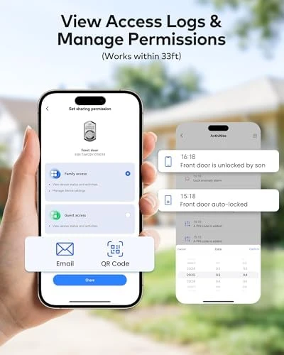 Smart Door Knob with Keypad — Smart Lock, TEEHO
