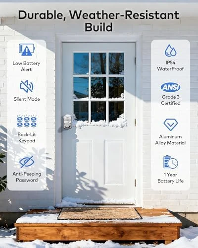 Smart Door Knob with Keypad — Smart Lock, TEEHO