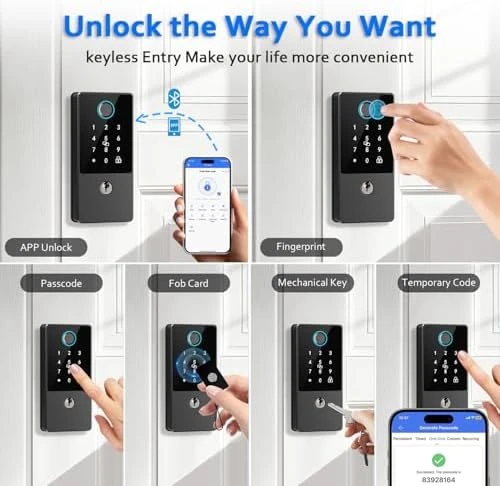 Smart Door Lock Deadbolt — Smart Lock, VOLIBeL