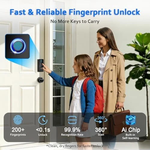 Smart Door Lock Deadbolt — Smart Lock, VOLIBeL