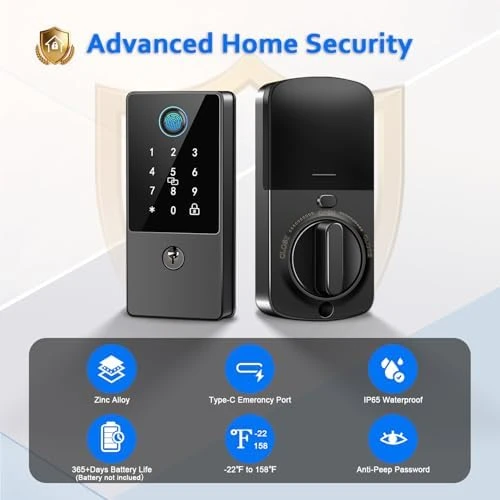 Smart Door Lock Deadbolt — Smart Lock, VOLIBeL