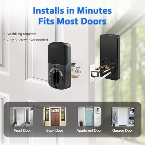 Smart Door Lock Deadbolt — Smart Lock, VOLIBeL