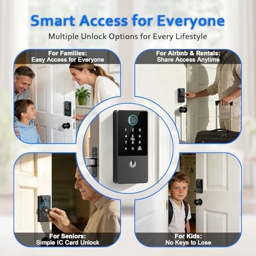 Smart Door Lock Deadbolt — Smart Lock, VOLIBeL