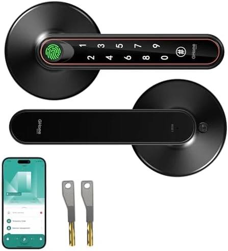 Smart Fingerprint Door Lock — Smart Lock, GHome Smart